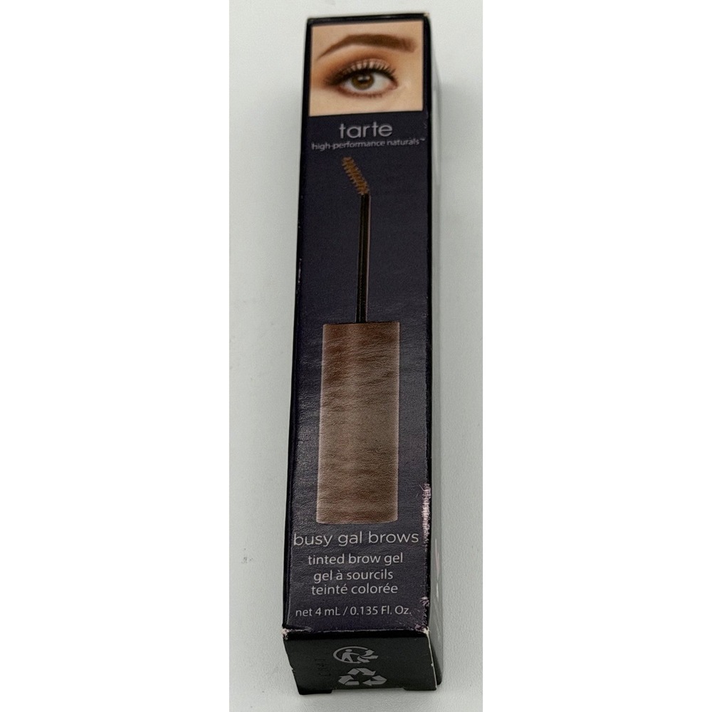 Tarte Busy Gal Brows Tinted Brow Gel Medium Brown 4 ml / 0.135 oz. New